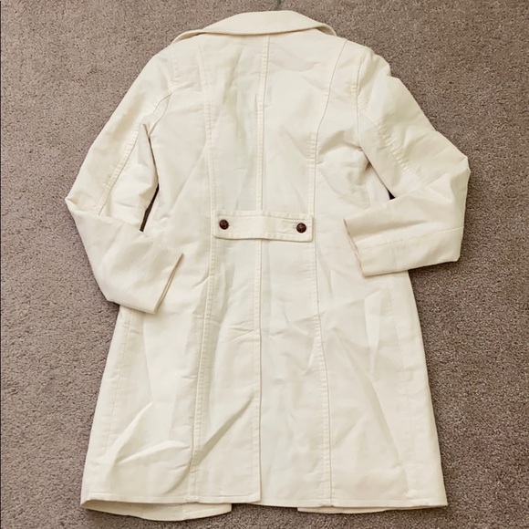 Cream Gap Winter Coat - Picture 3 of 3